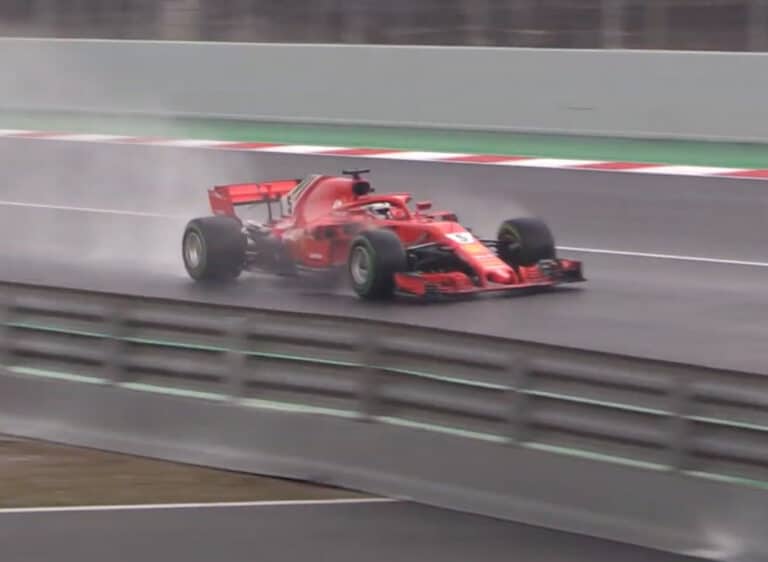 This is Aquaplaning in Formula 1 (Easy explained)
