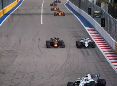 DRS (Drag reduction system) in F1