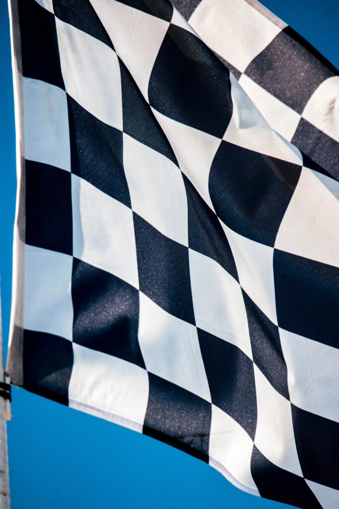 What Does Checkered Flag Mean In F1