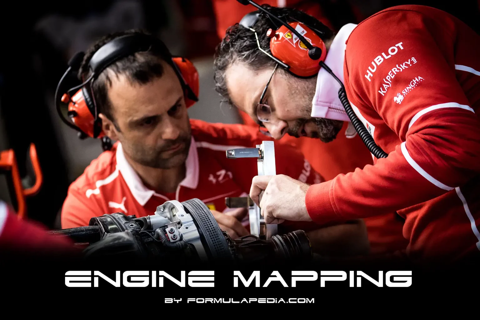 Engine mapping mode F1 Formula 1