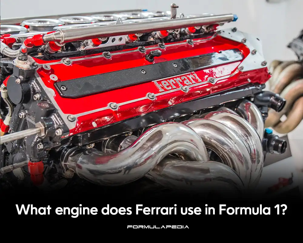 What engine does Ferrari use in Formula 1?