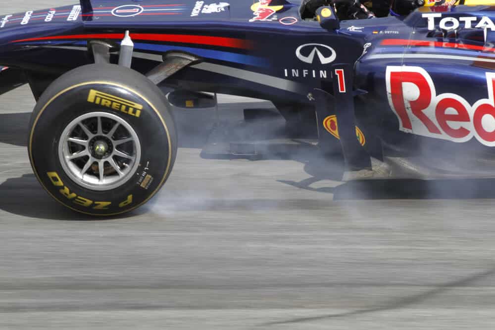 left-foot braking f1